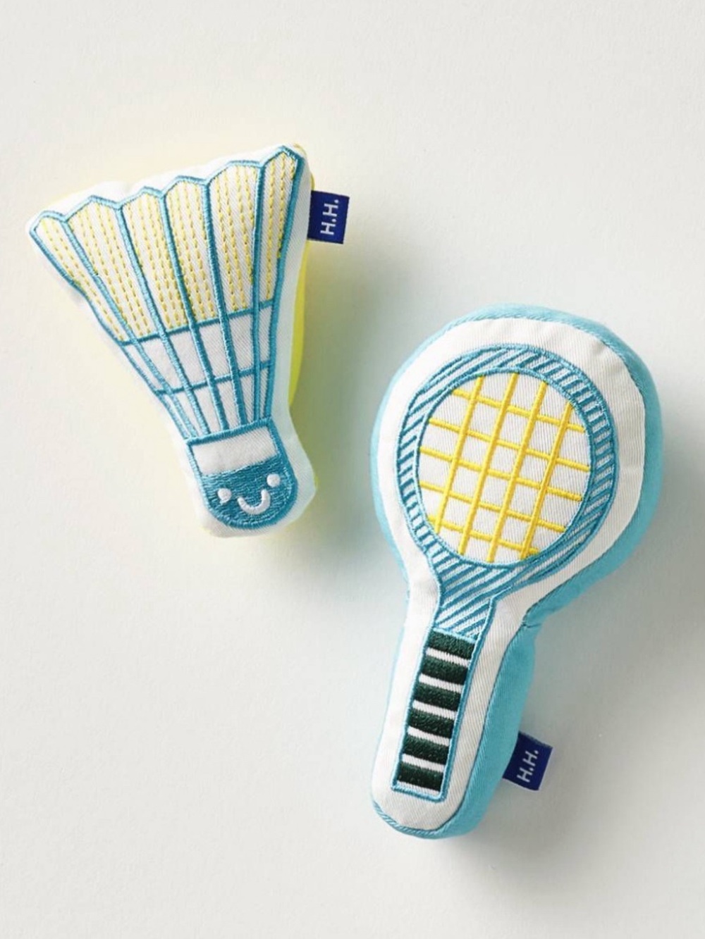 NWT Hooray House x Target Cat Hide Toy - Badminton Racquet & Birdie Set